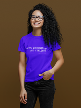 Load image into Gallery viewer, Catch Rebounds.. Not Feelings T-Shirt
